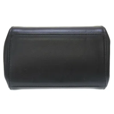 Pre-owned Chanel 2.55 Black Brown Leather Shoulder Bag () In Black, Brown