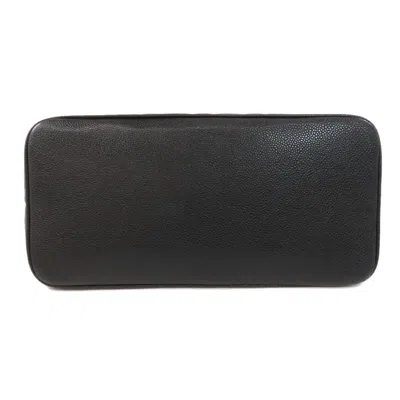 Pre-owned Chanel Black Caviar Leather Tote Bag ()