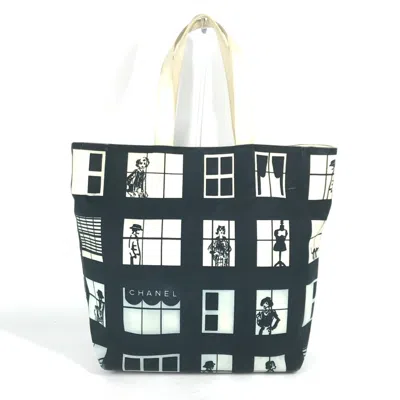 Pre-owned Chanel Black Cloth Tote Bag ()