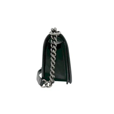 Pre-owned Chanel Black Leather Shoulder Bag ()