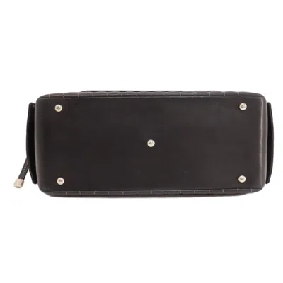 Pre-owned Chanel Black Leather Tote Bag ()