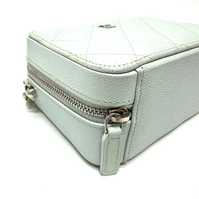 Pre-owned Chanel Blue Leather Shoulder Bag ()