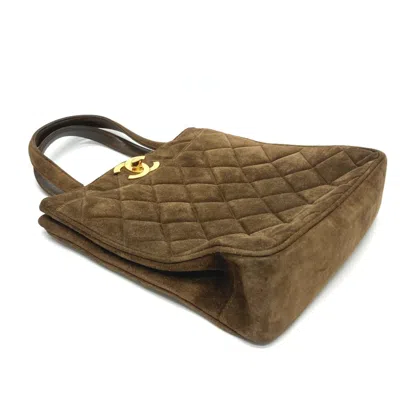 Pre-owned Chanel Brown Leather Tote Bag ()