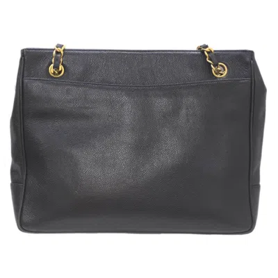 Pre-owned Chanel Caviar Skin Black Caviar Leather Shoulder Bag ()