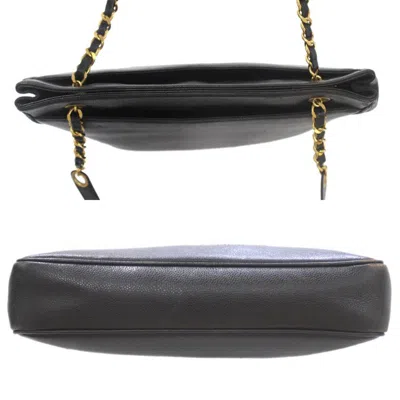 Pre-owned Chanel Caviar Skin Black Caviar Leather Shoulder Bag ()