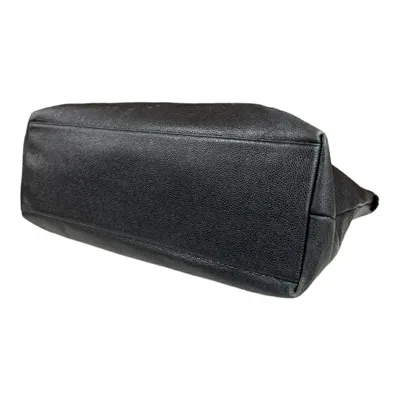 Pre-owned Chanel Caviar Skin Black Caviar Leather Shoulder Bag ()