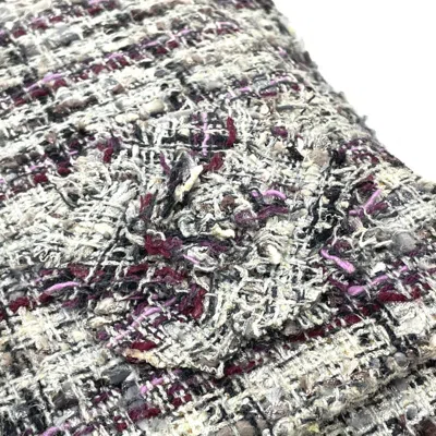 Pre-owned Chanel Gray Tweed Shoulder Bag ()