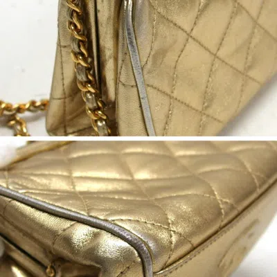 Pre-owned Chanel Metallic Gold Shoulder Bag ()