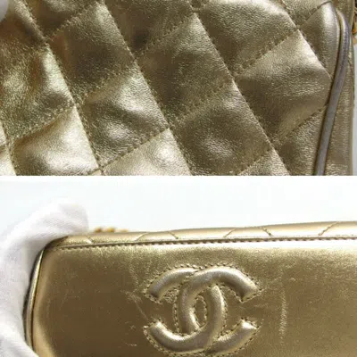 Pre-owned Chanel Metallic Gold Shoulder Bag ()