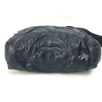 Pre-owned Chanel Navy Pink Nylon Tweed Fanny Pack Shoulder Bag () In Navy, Pink