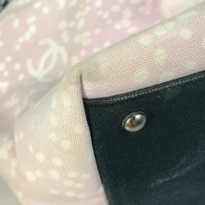 Pre-owned Chanel Pink Cotton Tote Bag ()