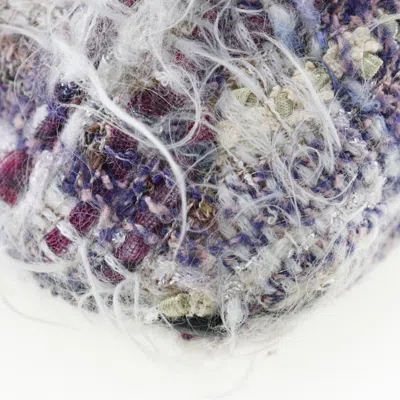 Pre-owned Chanel Purple Tweed Shoulder Bag ()