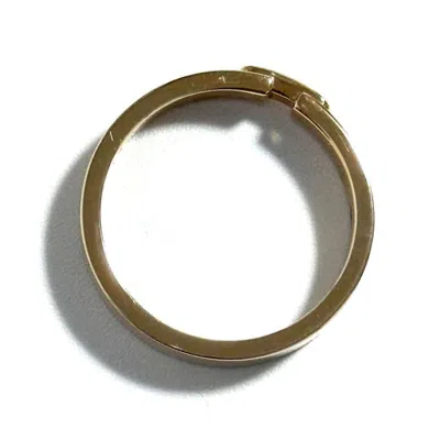 Pre-owned Chaumet Pink Gold (18k) Band Ring ()