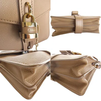 Pre-owned Chloé Beige Leather Handbag Shoulder Bag ()