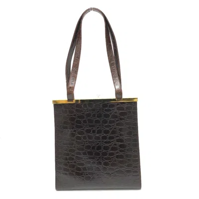 Pre-owned Chloé Brown Leather Tote Bag ()