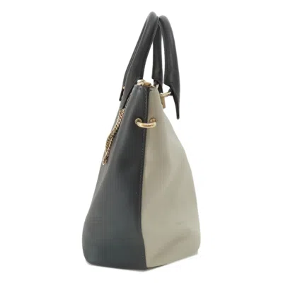 Pre-owned Chloé Gray Leather Tote Bag ()