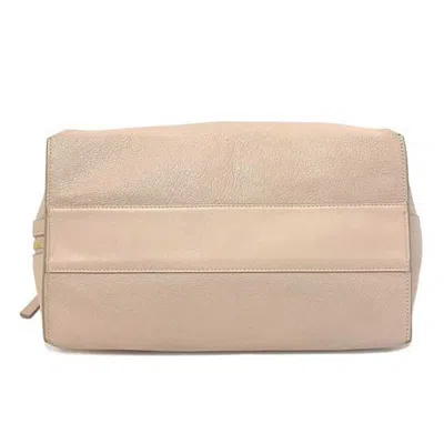 Pre-owned Chloé Pink Leather Tote Bag ()