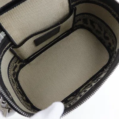 Pre-owned Dior Christian  Beige Canvas Handbag Vanity Bag ()