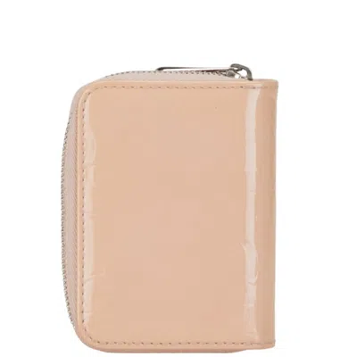 Pre-owned Dior Christian  Beige Leather Wallet (bi-fold) ()