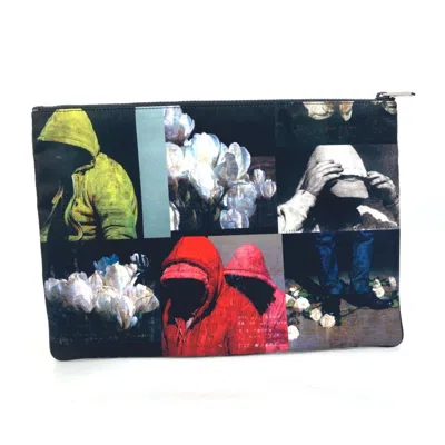 Pre-owned Dior Christian  Black Cloth Clutch Bag ()