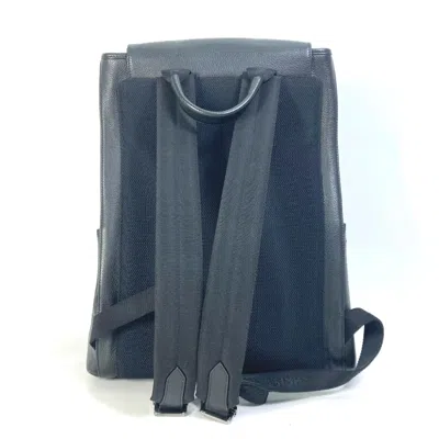 Pre-owned Dior Christian  Black Leather Backpack ()