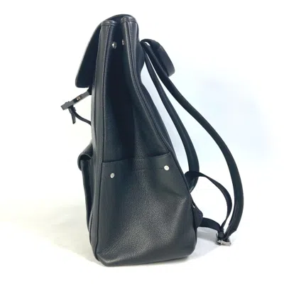 Pre-owned Dior Christian  Black Leather Backpack ()