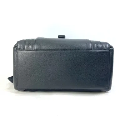 Pre-owned Dior Christian  Black Leather Backpack ()