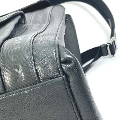 Pre-owned Dior Christian  Black Leather Backpack ()