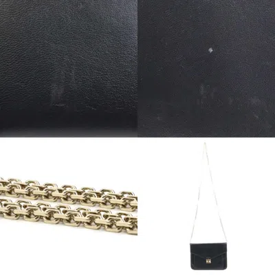Pre-owned Dior Christian  Black Leather Clutch Bag ()