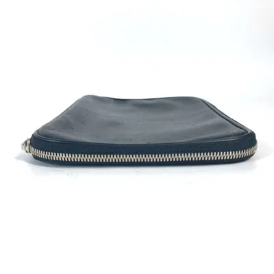 Pre-owned Dior Christian  Black Pvc Clutch Bag Pouch ()