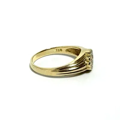 Pre-owned Dior Christian  Gold Yellow Gold (18k) Band Ring ()