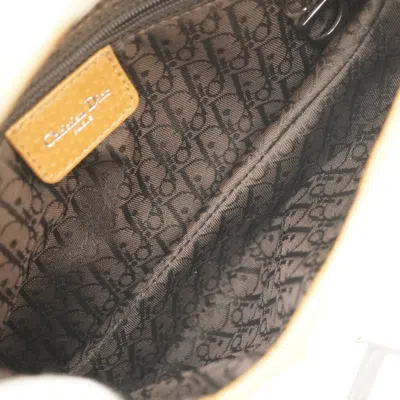 Pre-owned Dior Christian  Multi-color Canvas Leather Shoulder Bag ()