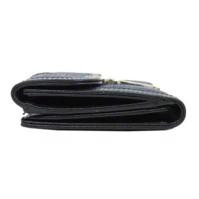 Pre-owned Dior Christian  Navy Denim Coin Purse/coin Case ()