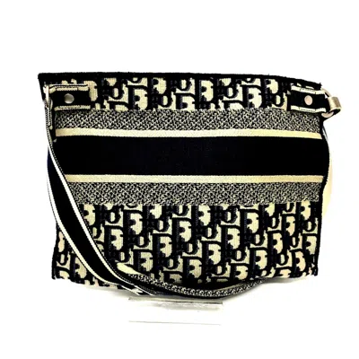 Pre-owned Dior Christian  Navy Other Shoulder Bag ()