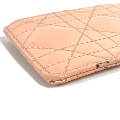 Pre-owned Dior Christian  Pink Leather Coin Purse/coin Case ()