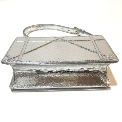 Pre-owned Dior Christian  Silver Leather Shoulder Bag ()