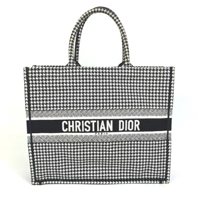 Pre-owned Dior Christian  White Cloth Tote Bag ()