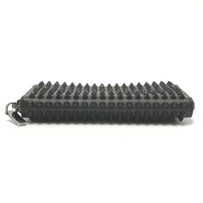 Pre-owned Christian Louboutin Black Leather Long Wallet (bi-fold) ()