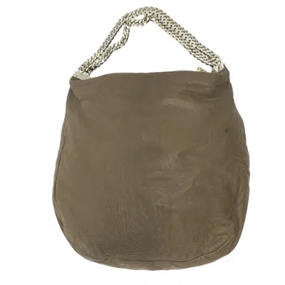 Pre-owned Christian Louboutin Brown Leather Shoulder Bag ()