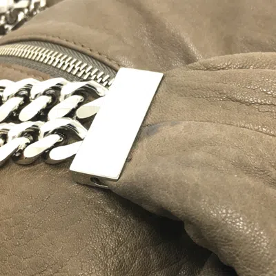 Pre-owned Christian Louboutin Brown Leather Shoulder Bag ()