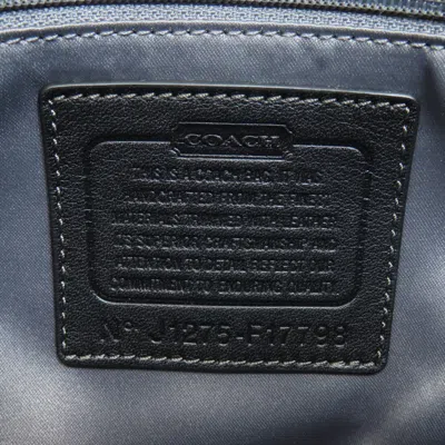 Pre-owned Coach Black Canvas Shoulder Bag ()