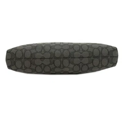 Pre-owned Coach Black Canvas Shoulder Bag ()