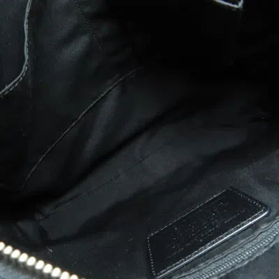 Pre-owned Coach Black Canvas Shoulder Bag ()