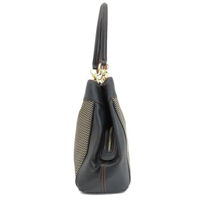Pre-owned Coach Black Canvas Tote Bag ()