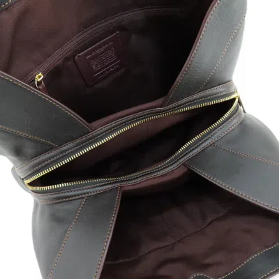 Pre-owned Coach Black Canvas Tote Bag ()