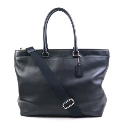 Pre-owned Coach Black Leather Handbag Shoulder Bag ()