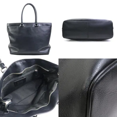 Pre-owned Coach Black Leather Handbag Shoulder Bag ()