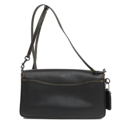 Pre-owned Coach Black Leather Shoulder Bag ()