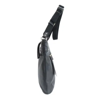 Pre-owned Coach Black Leather Shoulder Bag ()