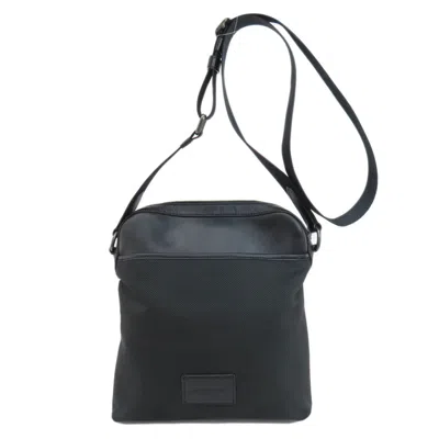 Pre-owned Coach Black Nylon Canvas Leather Shoulder Bag ()